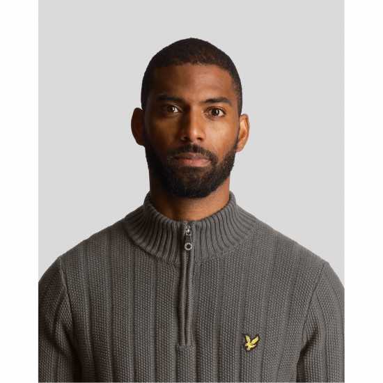 Lyle And Scott Lyle 1/4Z Jumper Sn99 Гънметал 