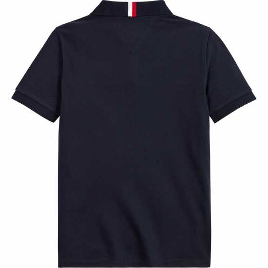 Tommy Hilfiger Детска Блуза С Яка Tape Polo Shirt Juniors Пустинно небе DW5 Kids