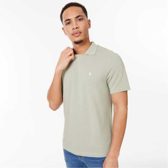 Jack Wills Notch Neck Polo Шафран Мъжко облекло за едри хора