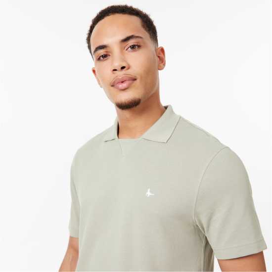 Jack Wills Notch Neck Polo Шафран Мъжко облекло за едри хора