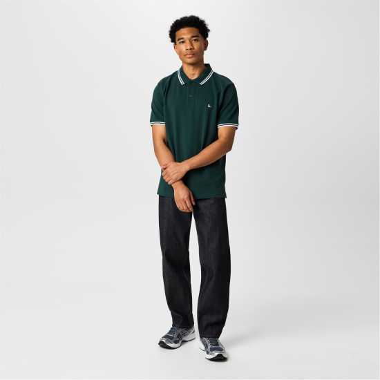 Jack Wills Edgeware Tipped Polo Винограден 