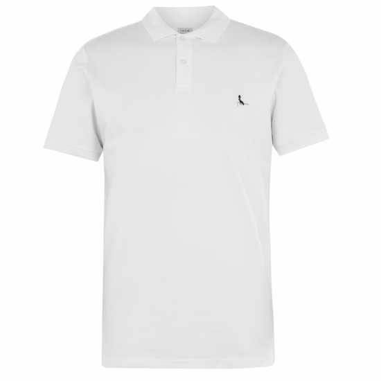 Jack Wills Aldgrove Classic Polo Бяло Мъжко облекло за едри хора