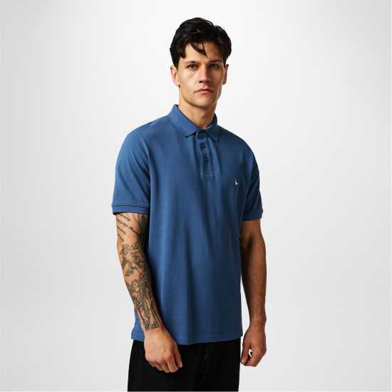 Jack Wills Aldgrove Classic Polo Винтажно индиго 