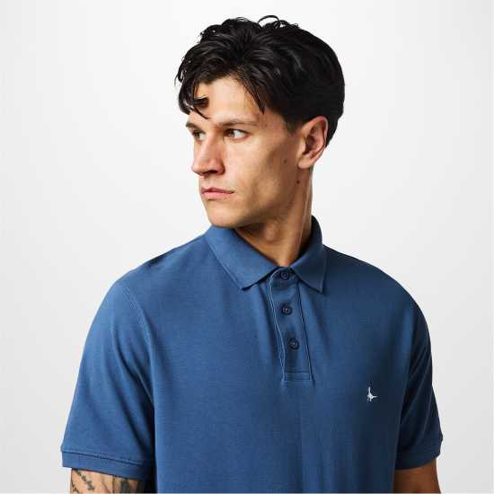 Jack Wills Aldgrove Classic Polo Винтажно индиго 