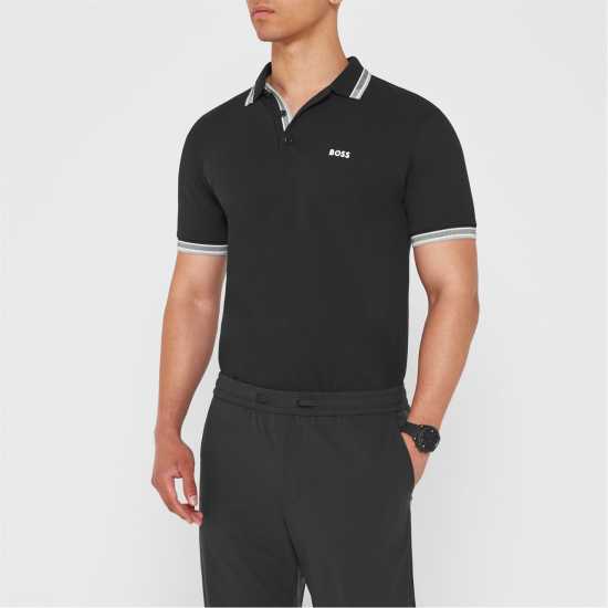 Hugo Boss Блуза С Яка Boss Paddy Polo Shirt Черно 001 Holiday Essentials