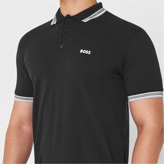 Hugo Boss Блуза С Яка Boss Paddy Polo Shirt Черно 001 Holiday Essentials