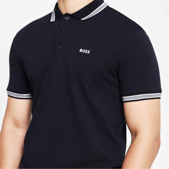 Hugo Boss Блуза С Яка Boss Paddy Polo Shirt Нави 402 Holiday Essentials