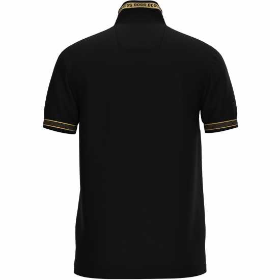 Hugo Boss Блуза С Яка Boss Paddy Polo Shirt Черно/Злато 005 Holiday Essentials