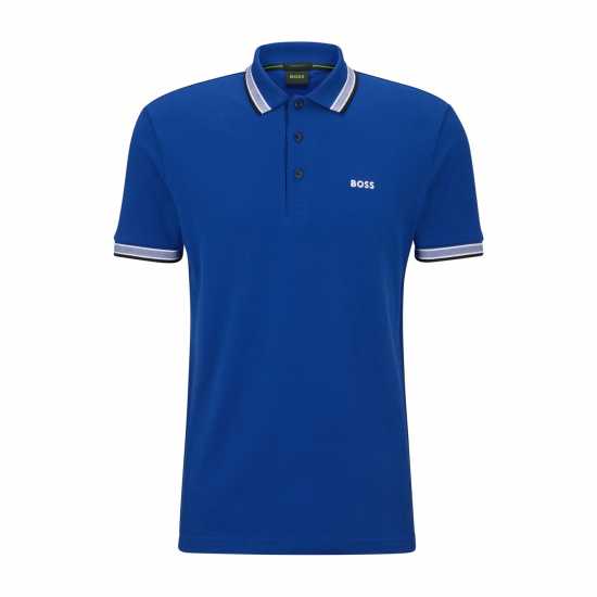 Hugo Boss Блуза С Яка Boss Paddy Polo Shirt Ярко синьо 438 Holiday Essentials