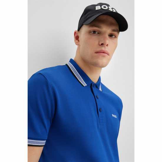 Hugo Boss Блуза С Яка Boss Paddy Polo Shirt Ярко синьо 438 Holiday Essentials