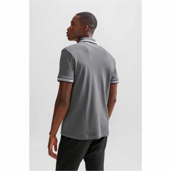 Hugo Boss Блуза С Яка Boss Paddy Polo Shirt Среден сив Holiday Essentials