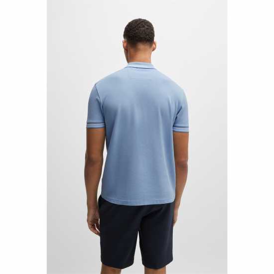 Hugo Boss Блуза С Яка Boss Paddy Polo Shirt Отворено Синьо 498 