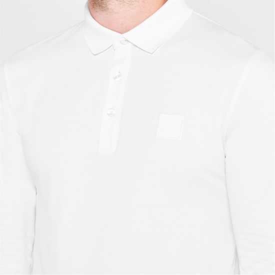 Hugo Boss Блуза С Яка Boss Passerby Polo Shirt Бяло 100 Fathers Day