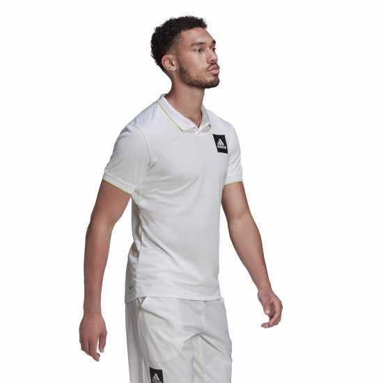 Adidas Мъжка Блуза С Яка Heat.rdy Tennis Freelift Polo Shirt Mens  Мъжко тенис облекло