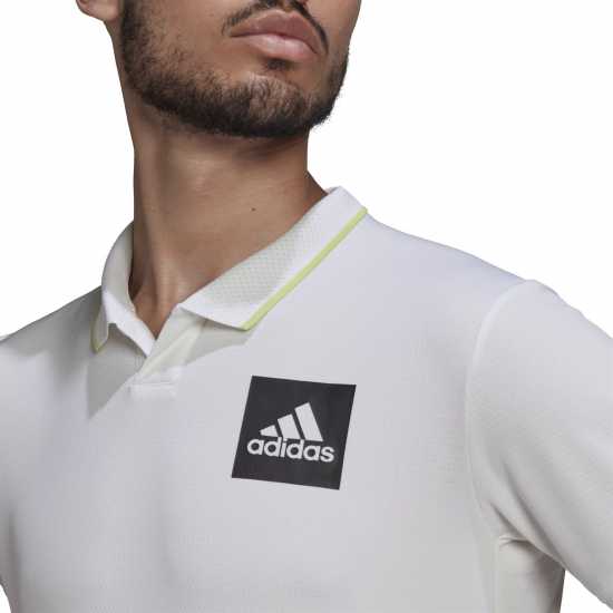 Adidas Мъжка Блуза С Яка Heat.rdy Tennis Freelift Polo Shirt Mens  Мъжко тенис облекло