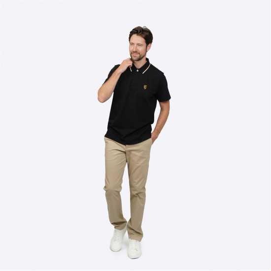 Howick Блуза С Яка Polo Shirt Черно Tshirts under 20