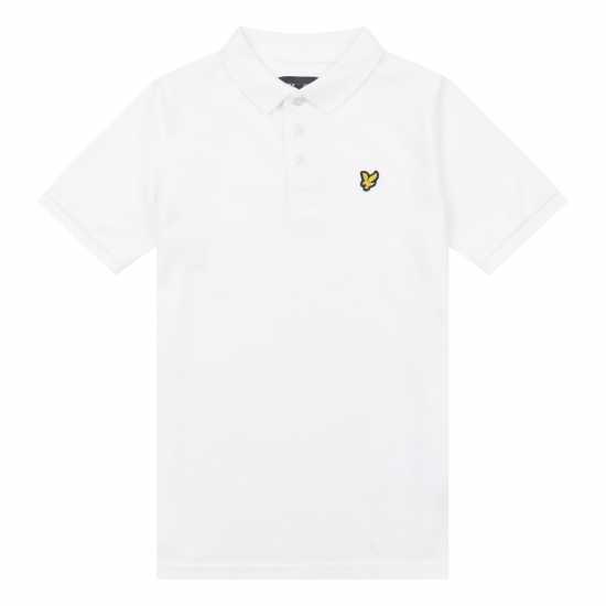 Lyle And Scott Детска Блуза С Яка And Scott Classic Polo Shirt Boys Ярко бяло Kids