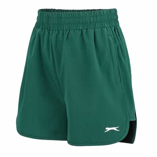 Slazenger Wov Short Ld00 Forest Green Дамски къси панталони