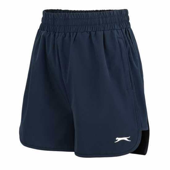 Slazenger Wov Short Ld00 Морска синьо Дамски къси панталони