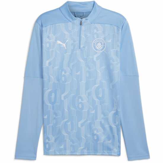 Puma Manchester City Prematch Quarter-Zip Top 2024 2025 Adults  Мъжки горнища с цип