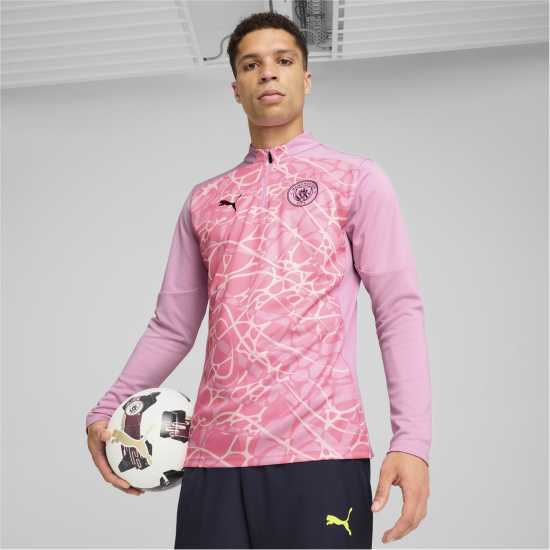 Puma Manchester City Pre Match Drill Top 2024 2025 Adults  Мъжки горнища с цип