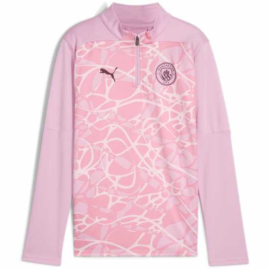 Puma Manchester City Pre Match Drill Top 2024 2025 Juniors  Детски горнища с цип