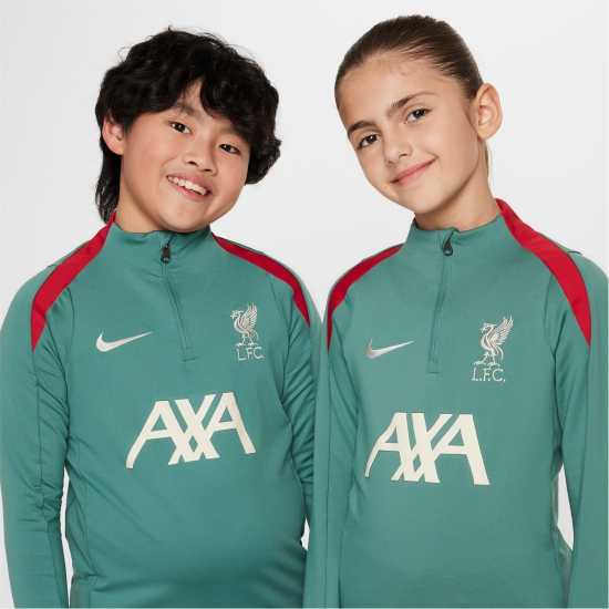 Nike Liverpool Strike Drill Top 2024 2025 Juniors  Футболни тренировъчни горнища