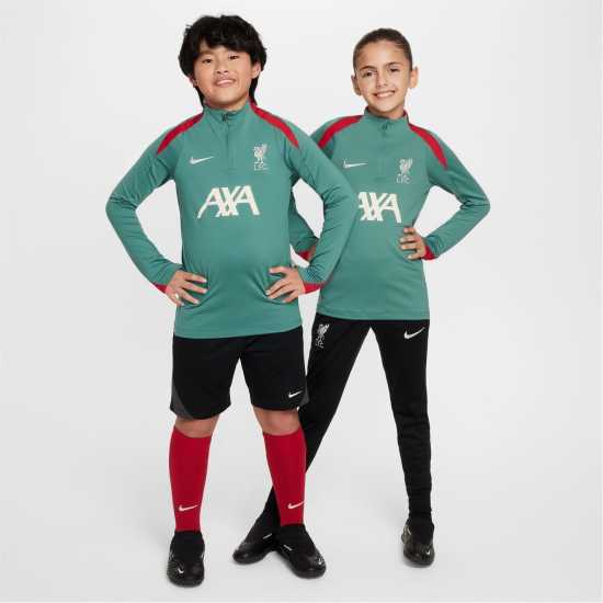 Nike Liverpool Strike Drill Top 2024 2025 Juniors  Футболни тренировъчни горнища