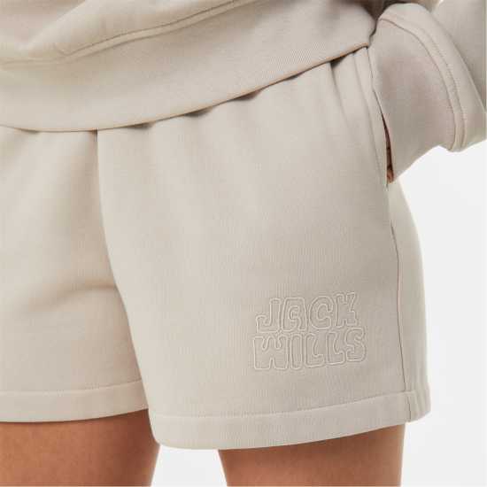 Дамски Шорти Jack Wills Fleece Shorts Womens Камък Дамски къси панталони