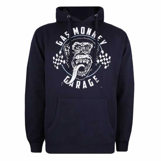 Petrol Heads Monkey Hood Navy Мъжки суитчъри и блузи с качулки