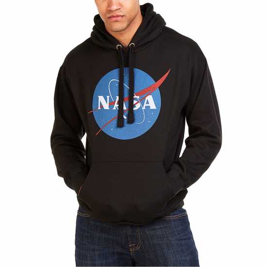 Nasa Circle Hoody Черно Мъжки суитчъри и блузи с качулки