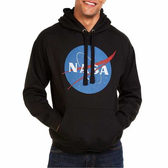 Nasa Circle Hoody Черно Мъжки суитчъри и блузи с качулки