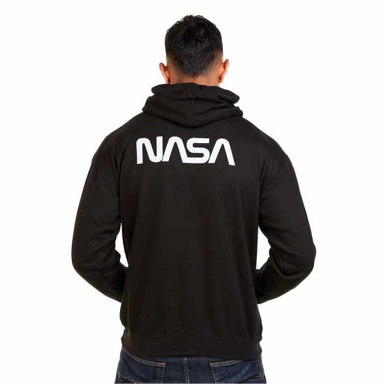 Nasa Circle Hoody Черно Мъжки суитчъри и блузи с качулки