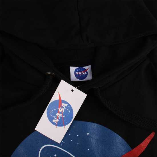 Nasa Circle Hoody Черно Мъжки суитчъри и блузи с качулки