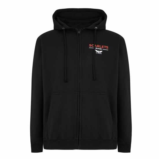 Castore Sc Fz Hoody Sn99 Черно Мъжки суитчъри и блузи с качулки