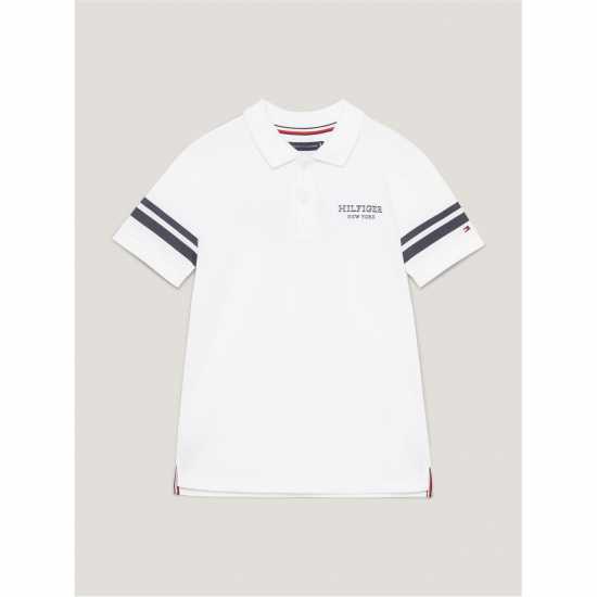 Tommy Hilfiger Short Sleeve Monotype Polo T-Shirt Juniors  