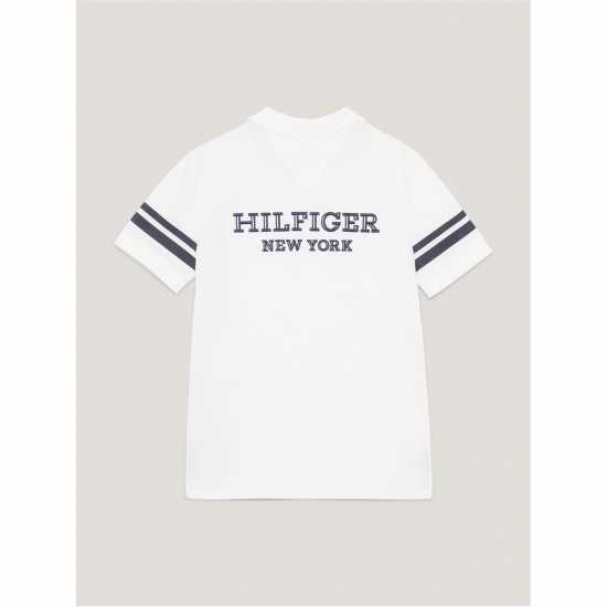 Tommy Hilfiger Short Sleeve Monotype Polo T-Shirt Juniors  