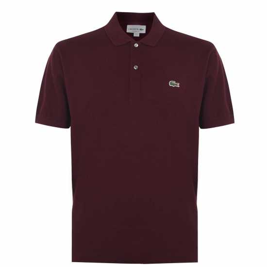 Lacoste Блуза С Яка L.12.12 Basic Polo Shirt Burgundy Marl Holiday Essentials