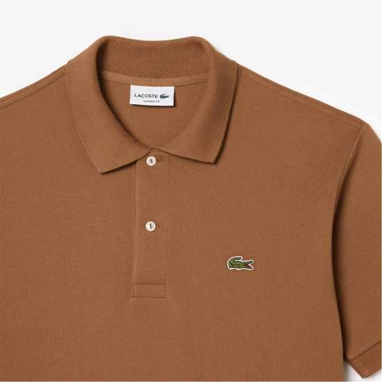 Lacoste Блуза С Яка L.12.12 Basic Polo Shirt Burgundy Marl Holiday Essentials