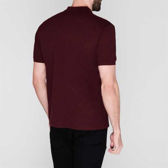 Lacoste Блуза С Яка L.12.12 Basic Polo Shirt Burgundy Marl Holiday Essentials