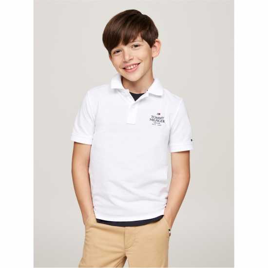 Tommy Hilfiger Th Logo Regular Polo Ss  