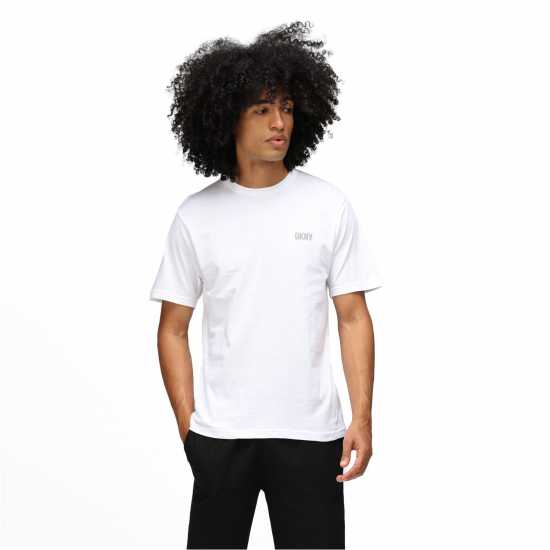 Dkny Мъжка Риза Giants T-Shirt Mens Бяло Tshirts under 20