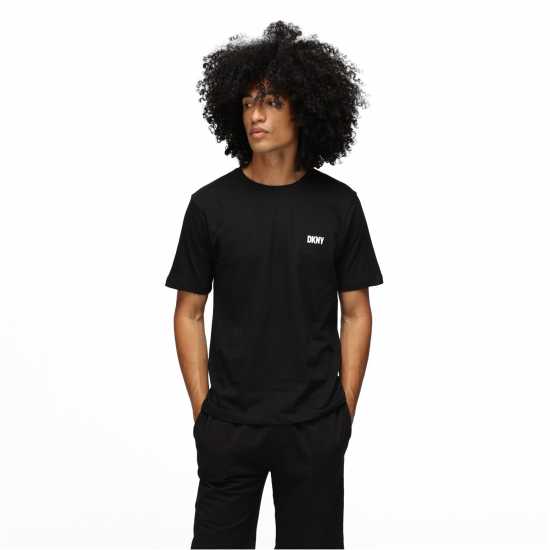 Dkny Мъжка Риза Giants T-Shirt Mens Черно Tshirts under 20