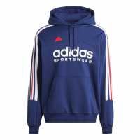 Adidas House Of Tiro Nations Pack Hoodie Adults Морска синьо Мъжки суитчъри и блузи с качулки