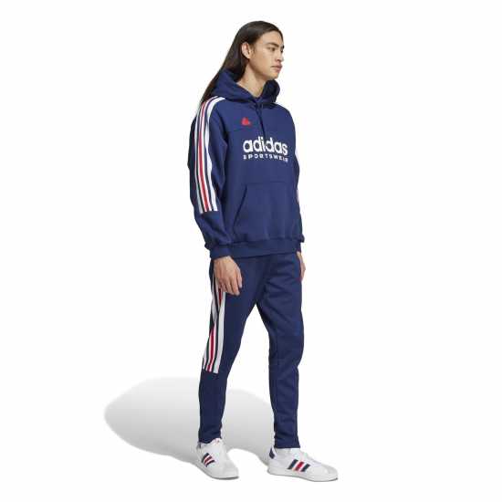 Adidas House Of Tiro Nations Pack Hoodie Adults Морска синьо Мъжки суитчъри и блузи с качулки