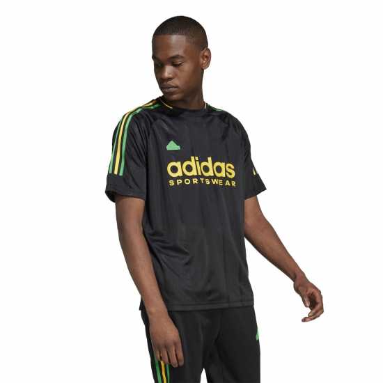 Adidas House Of Tiro Nations Pack T-Shirt Adults Черно/Злато 