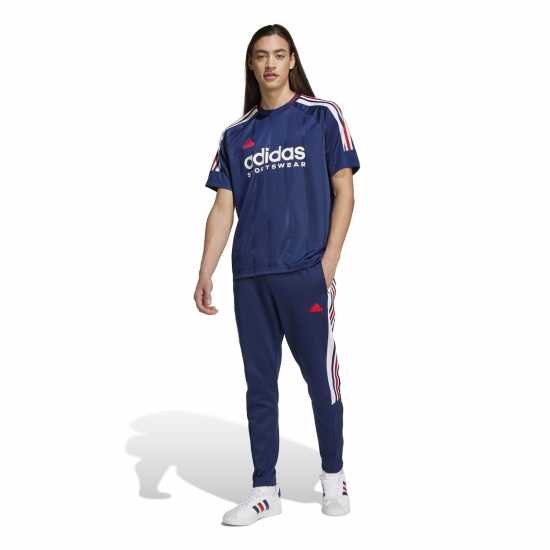 Adidas House Of Tiro Nations Pack T-Shirt Adults Морска синьо 