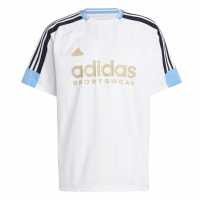 Adidas House Of Tiro Nations Pack T-Shirt Adults Бяло/Синьо 