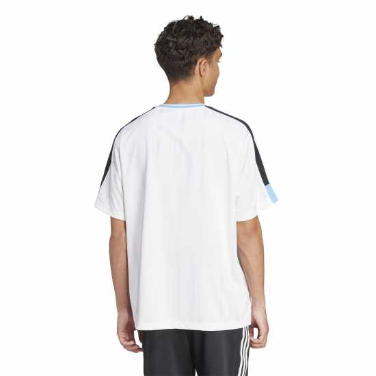 Adidas House Of Tiro Nations Pack T-Shirt Adults Бяло/Синьо 