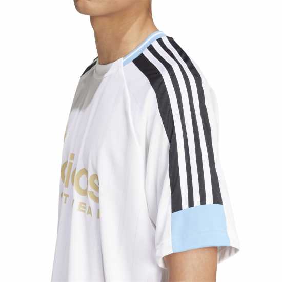 Adidas House Of Tiro Nations Pack T-Shirt Adults Бяло/Синьо 